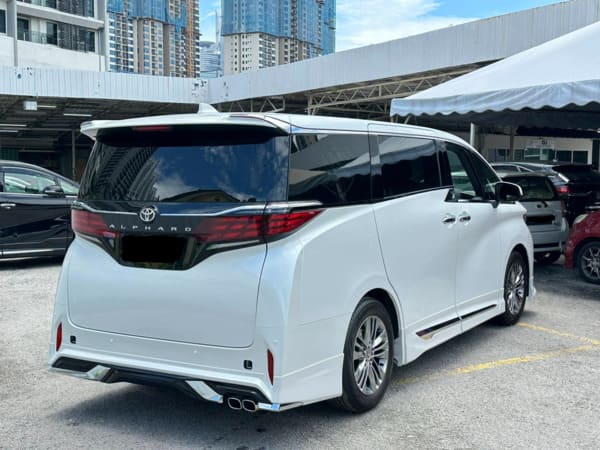 Toyota Alphard MPV Private Car To JB 1